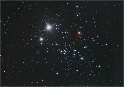 NGC 457 - The Owl Cluster (credit:- Henryk Kowalewski)