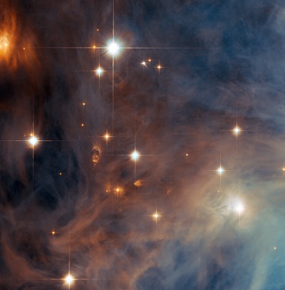 M43 De Mairan's Nebula (credit:- NASA, ESA, and The Hubble Heritage Team)