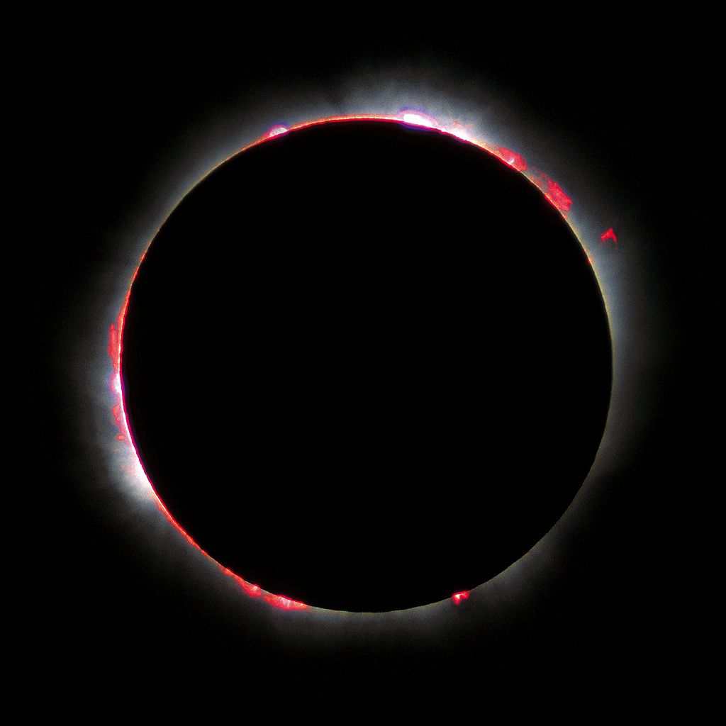 Total Solar Eclispe of August 11, 1999 (credit:- Luc Viatour)