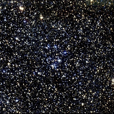 M18 Open Cluster (credit:- Two Micron All Sky Survey (2MASS))
