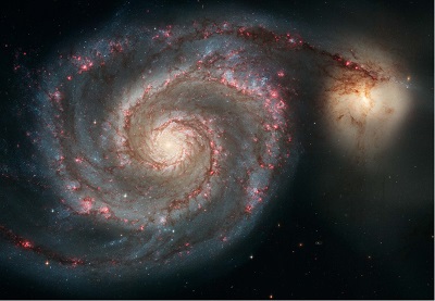 M51 The Whirlpool Galaxy (credit:- NASA/ESA/S. Beckwith STScI/AURA)