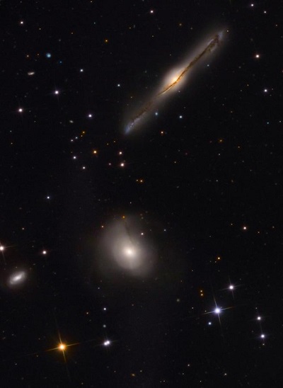 NGC 678 and NGC 680 (credit:- Adam Block/Mount Lemmon SkyCenter/University of Arizona)