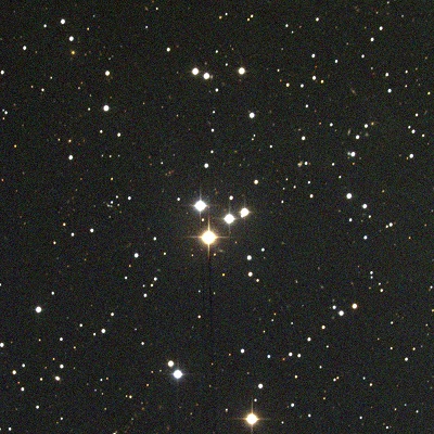 M73 Asterism of four stars (credit:- NOAO/AURA/NSF)